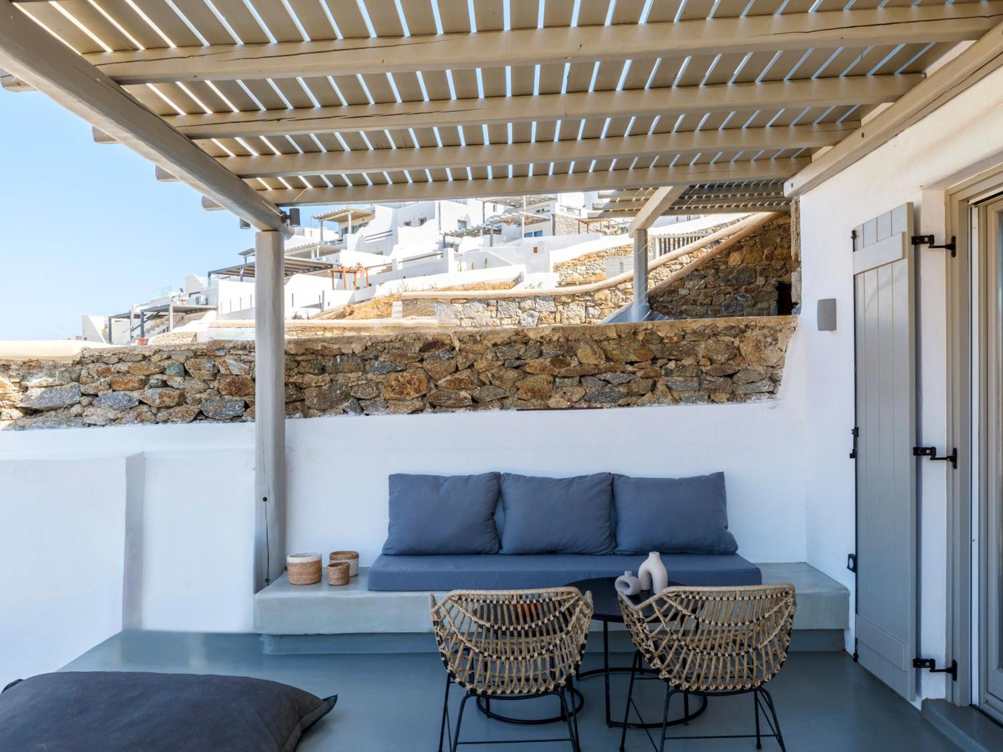 The Mykonist Merchia Beach Villas & Suites Exterior foto