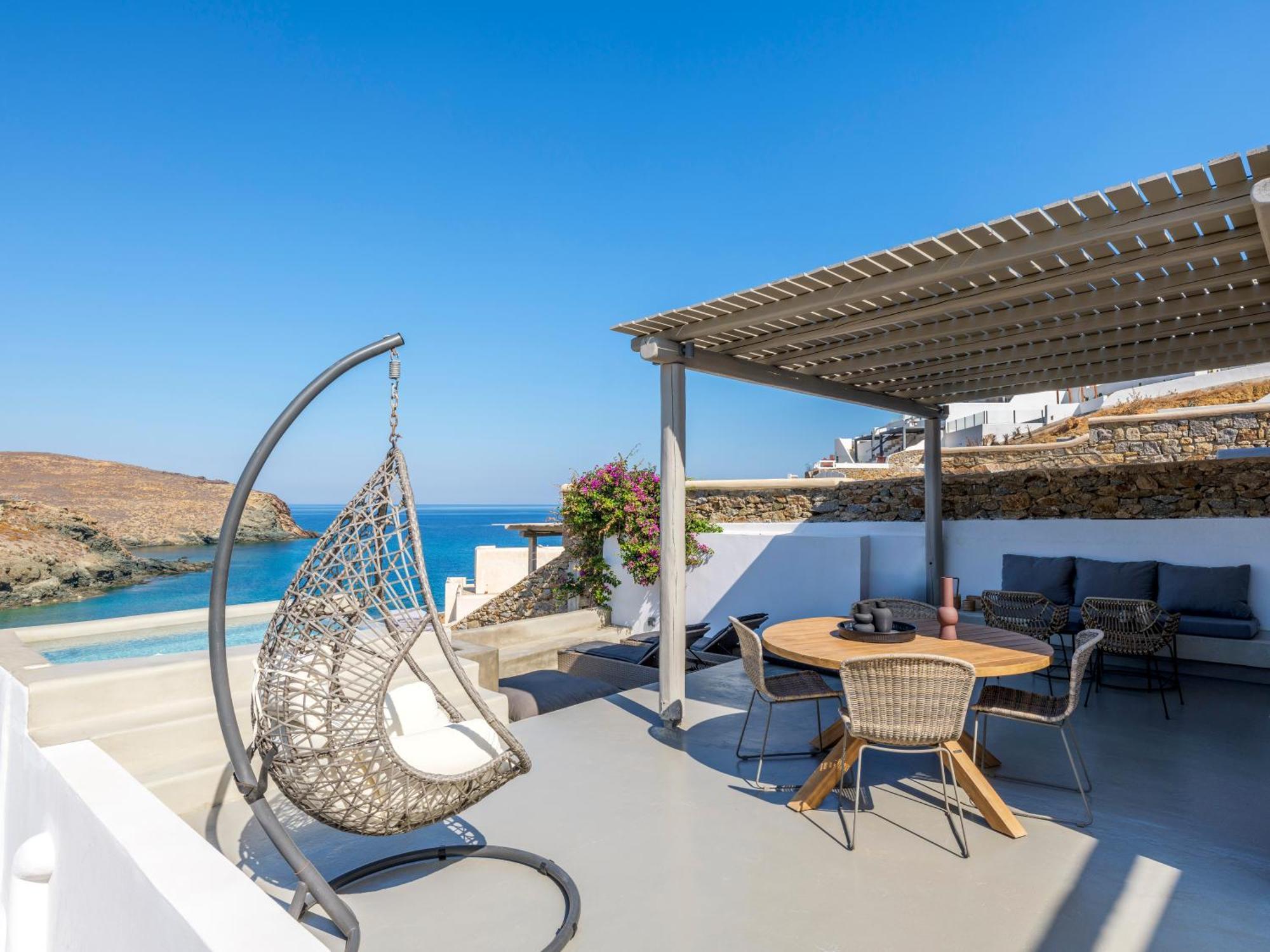 The Mykonist Merchia Beach Villas & Suites Exterior foto