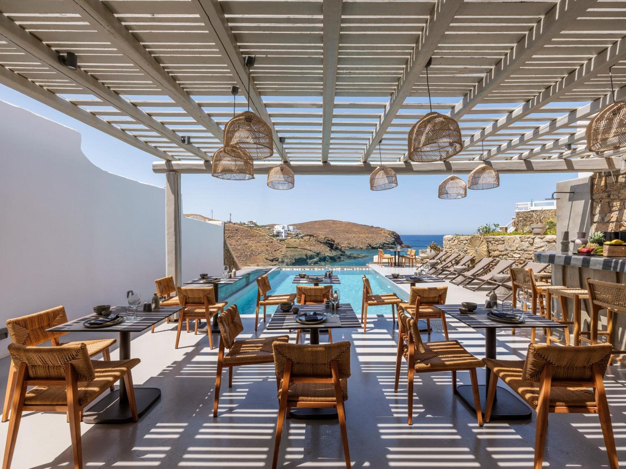 The Mykonist Merchia Beach Villas & Suites Exterior foto