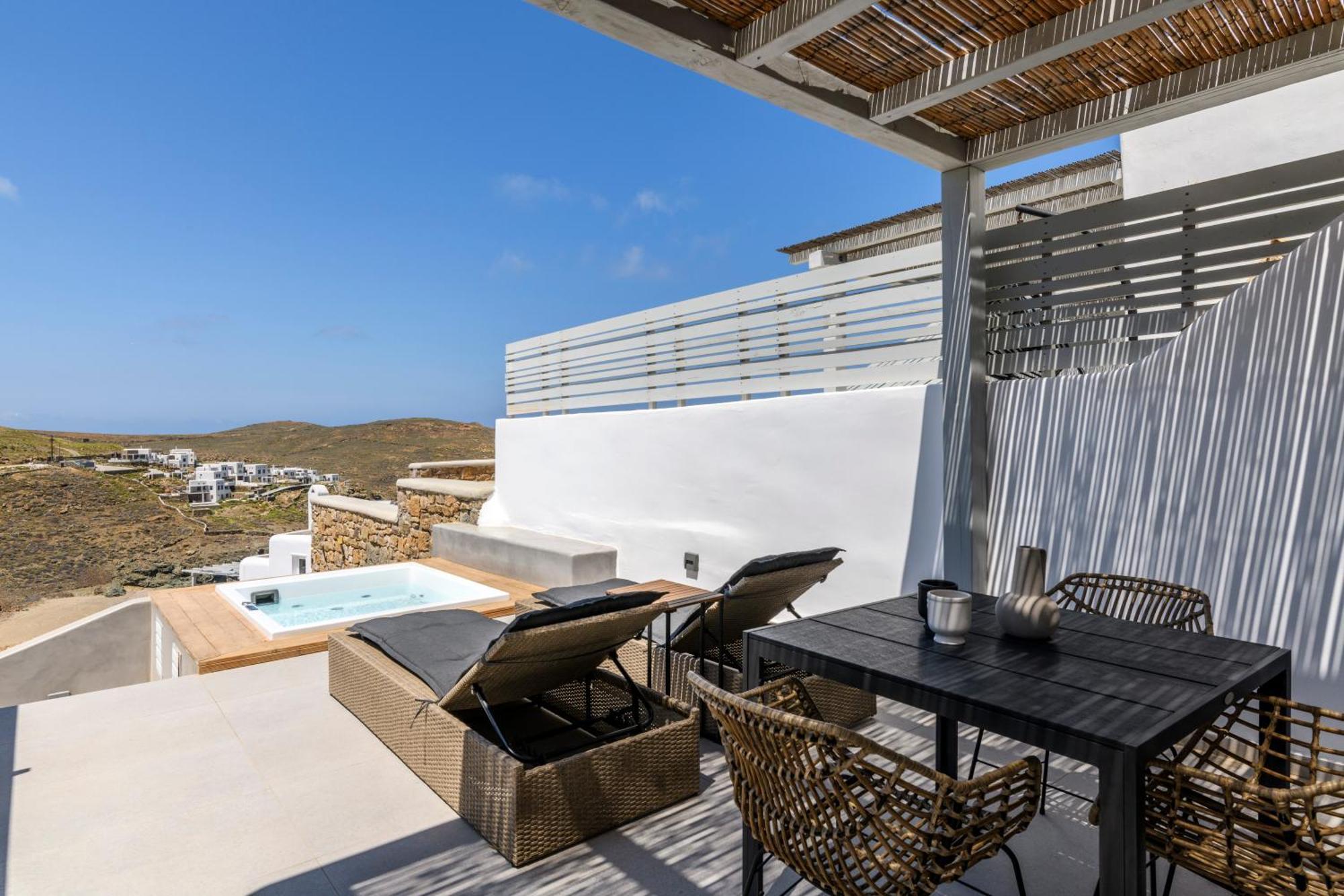 The Mykonist Merchia Beach Villas & Suites Exterior foto