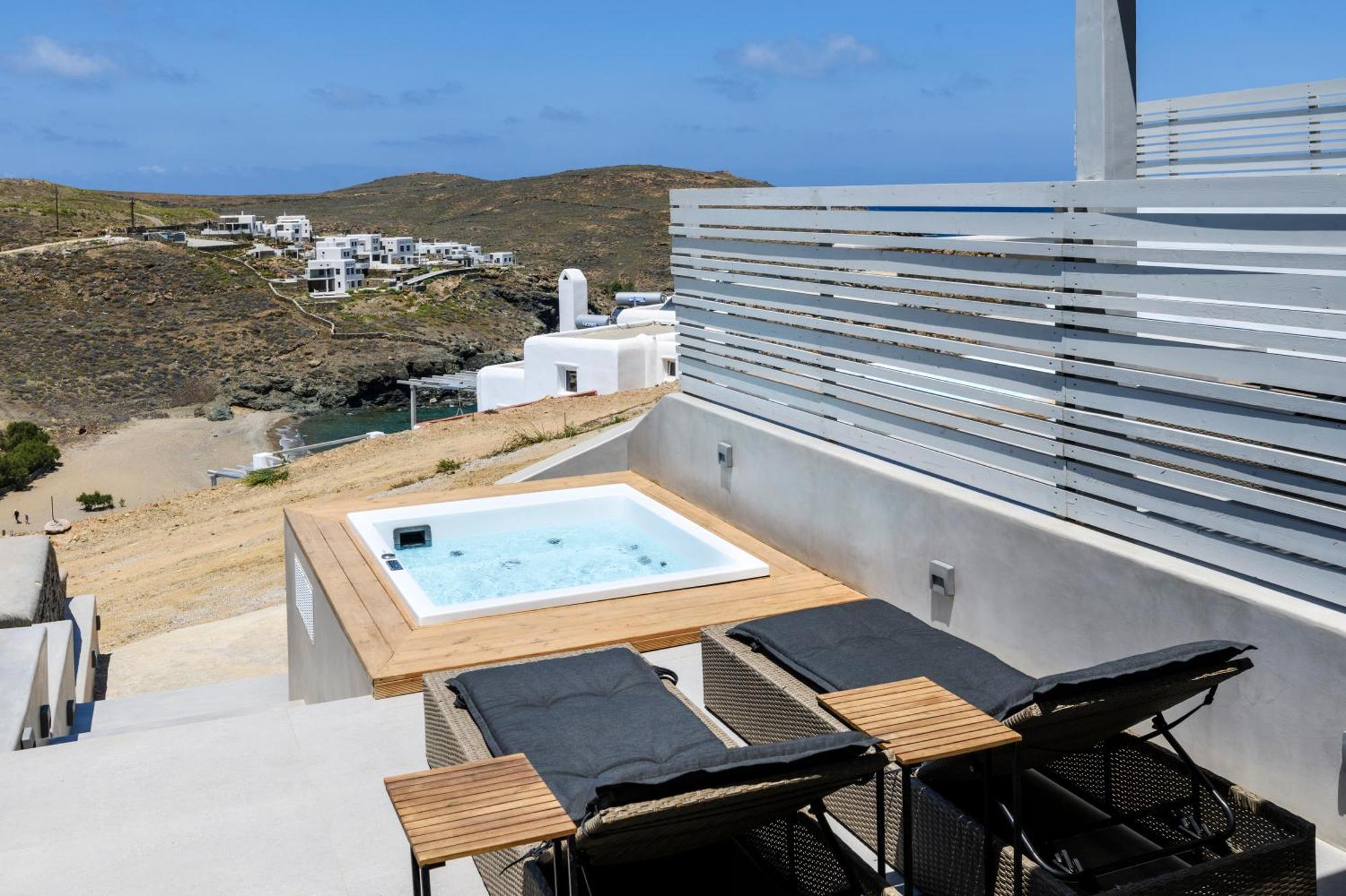 The Mykonist Merchia Beach Villas & Suites Exterior foto