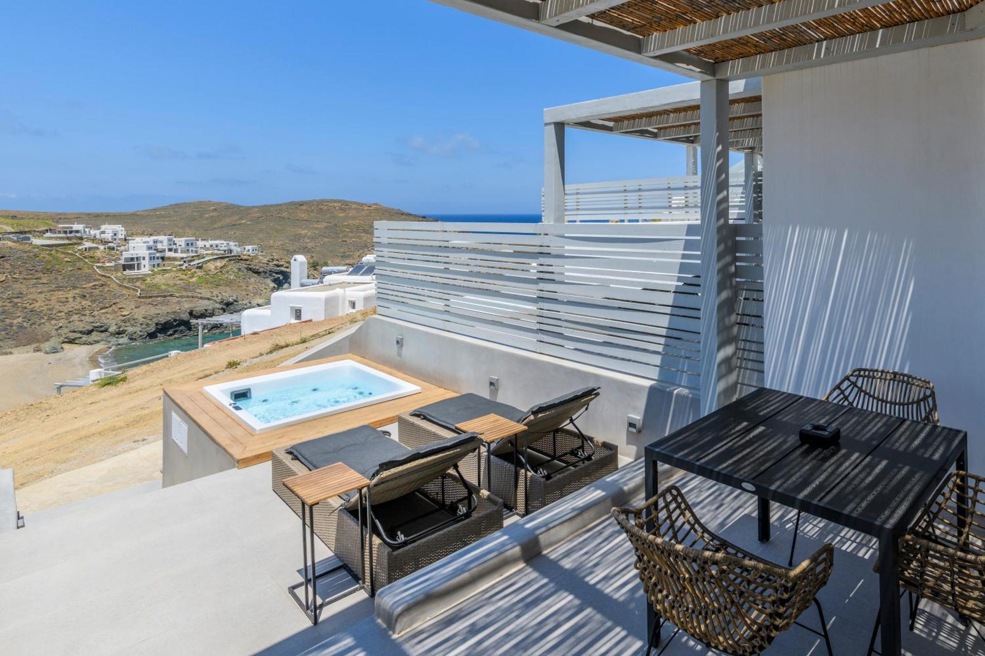 The Mykonist Merchia Beach Villas & Suites Exterior foto