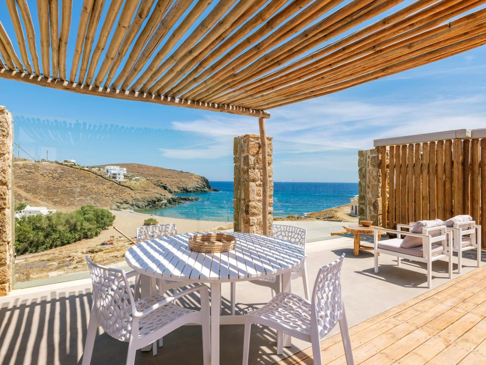 The Mykonist Merchia Beach Villas & Suites Exterior foto