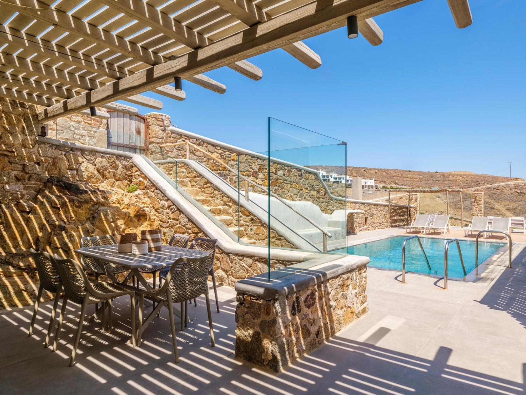 The Mykonist Merchia Beach Villas & Suites Exterior foto